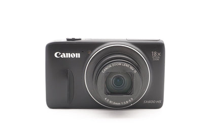 Canon PowerShot SX600 HS Digitalkamera Kompaktkamera Kamera 18x Zoom Refurbished