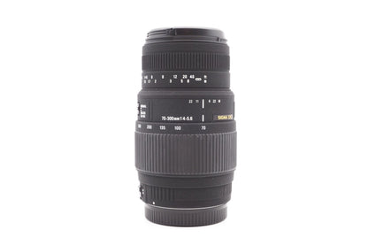 Canon Sigma DG 70-300mm f4-5.6 Objektiv Zoomobjektiv Teleobjektiv - Refurbished