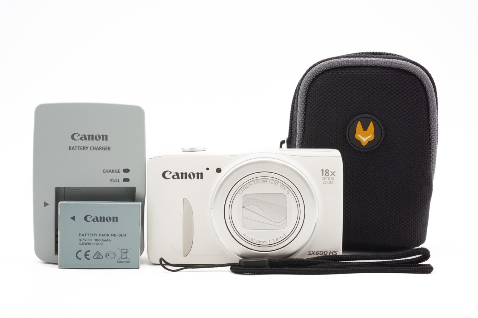 Canon PowerShot SX600 HS Digitalkamera Kompaktkamera Kamera 18x Zoom Refurbished
