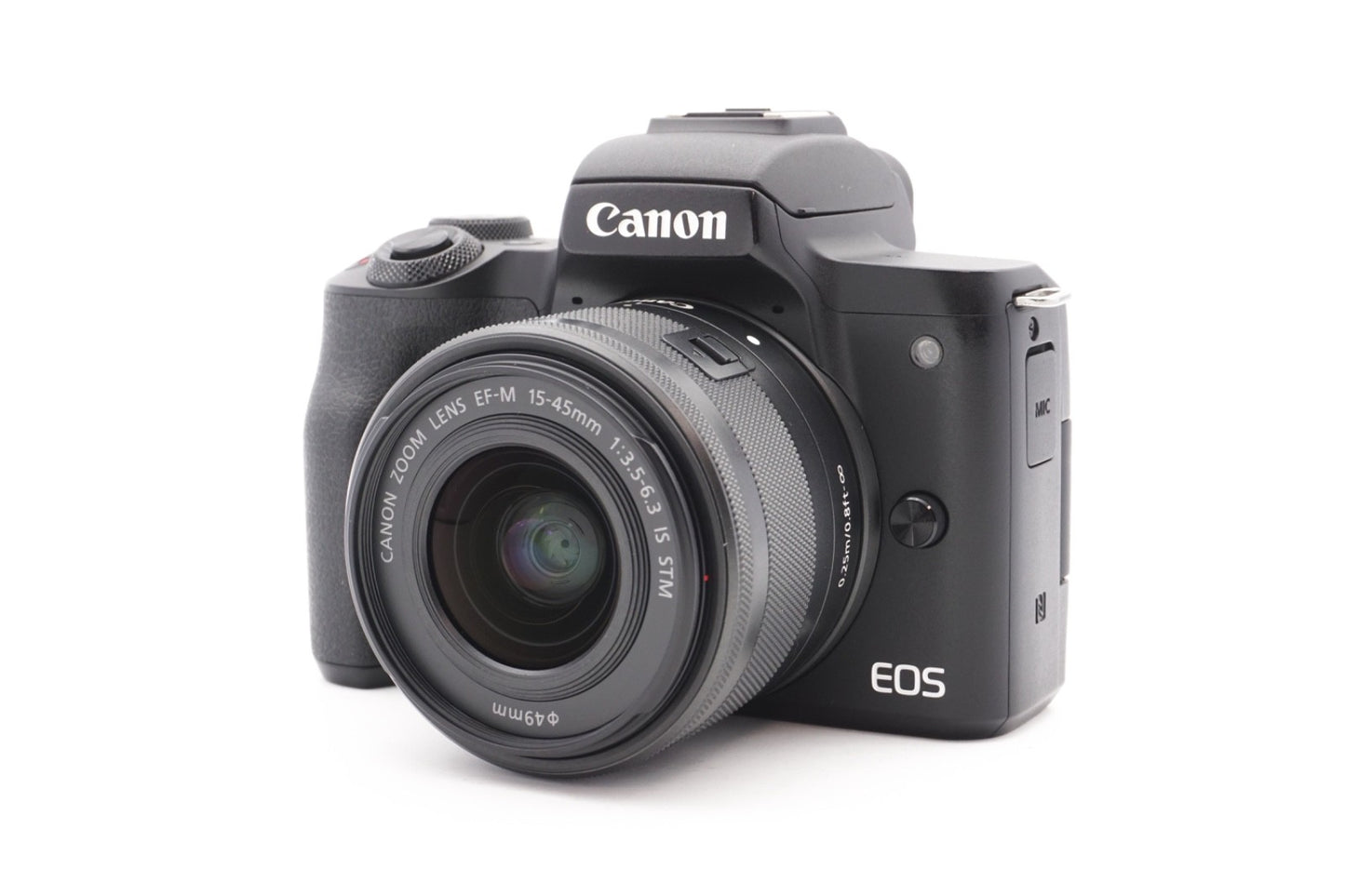 Canon EOS M50 Digitalkamera Systemkamera Kamera + EF-M 15-45mm STM – Refurbished
