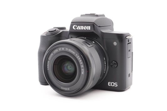 Canon EOS M50 Digitalkamera Systemkamera Kamera + EF-M 15-45mm STM – Refurbished