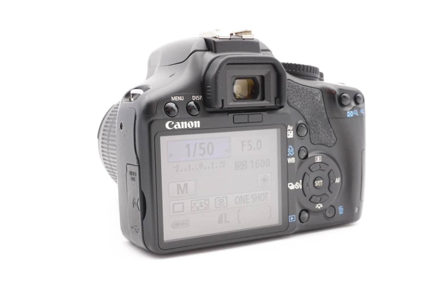 Canon EOS 450D DSLR Digitalkamera Kamera Kit 18-55mm IS Objektiv – Refurbished