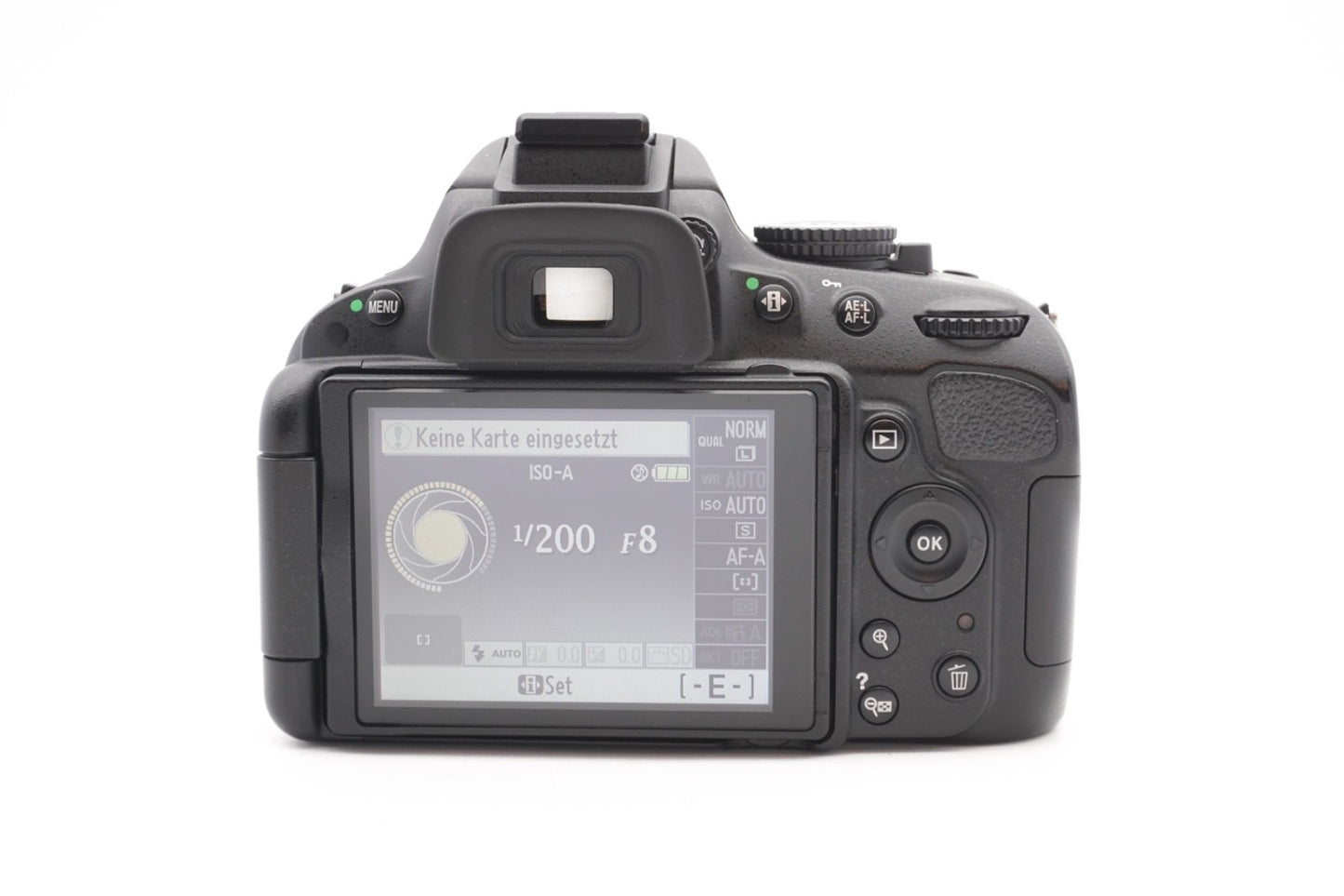 Nikon D5100 Digitalkamera Kamera DSLR + AF-S 18-55mm G VR Objektiv – Refurbished