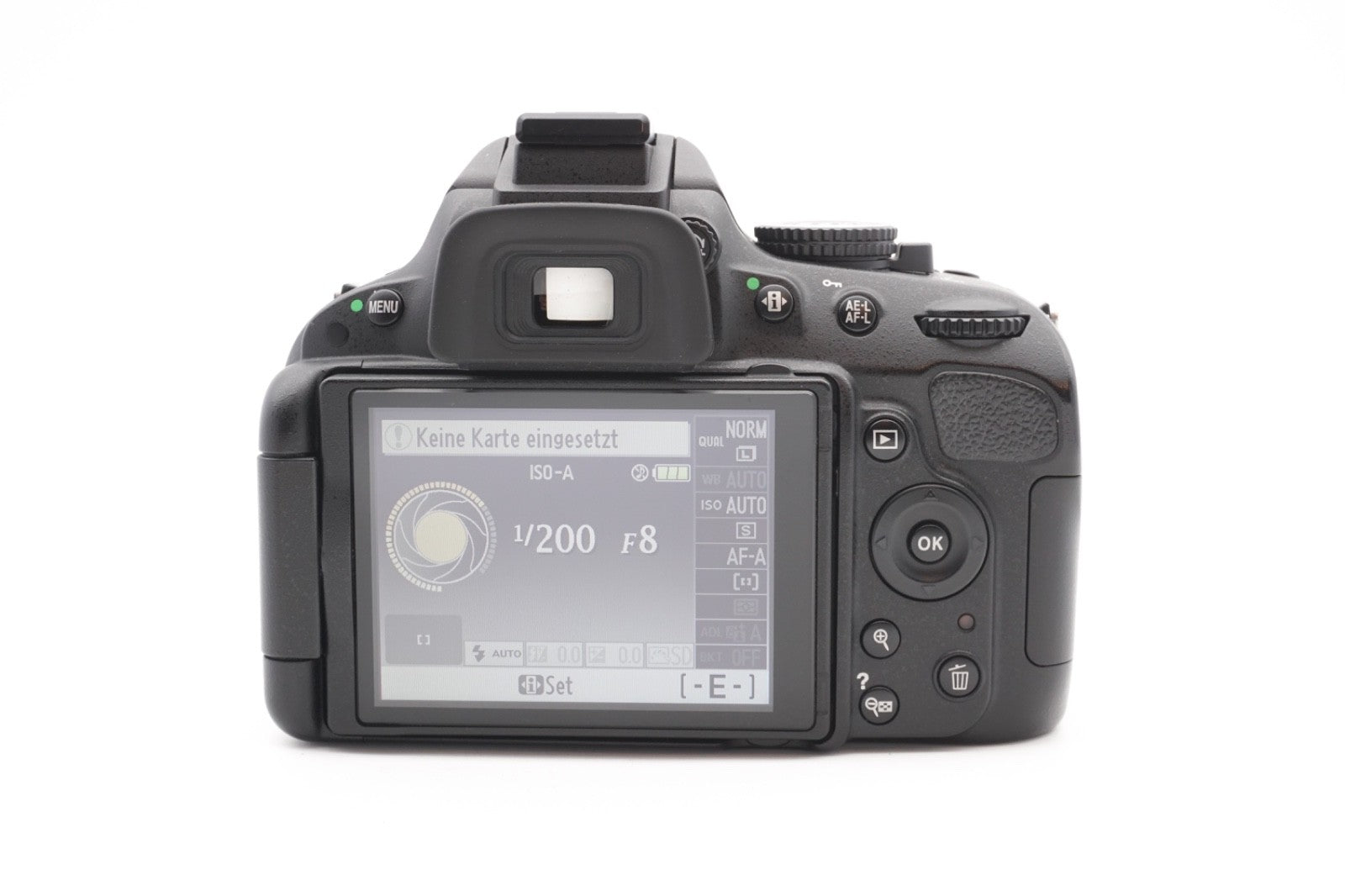 Nikon D5100 Digitalkamera Kamera DSLR + AF-S 18-55mm G VR Objektiv – Refurbished