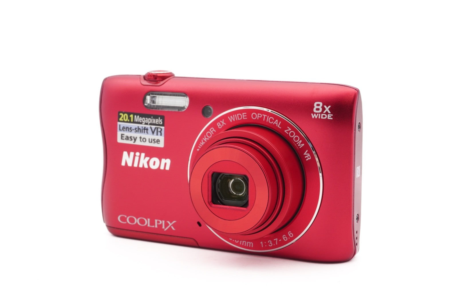 Nikon Coolpix S3700 Digitalkamera Kamera Kompaktkamera Touchscreen – Refurbished