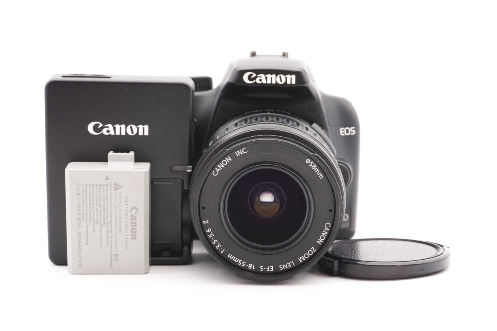 Canon EOS 1000D Digitalkamera Spiegelreflex Kamera + EF-S 18-55mm II Refurbished