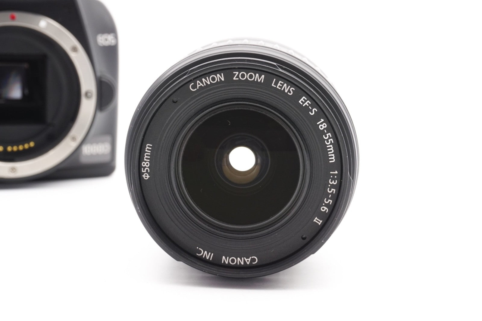 Canon EOS 1000D Digitalkamera Spiegelreflex Kamera DSLR EF-S 18-55mm II Objektiv