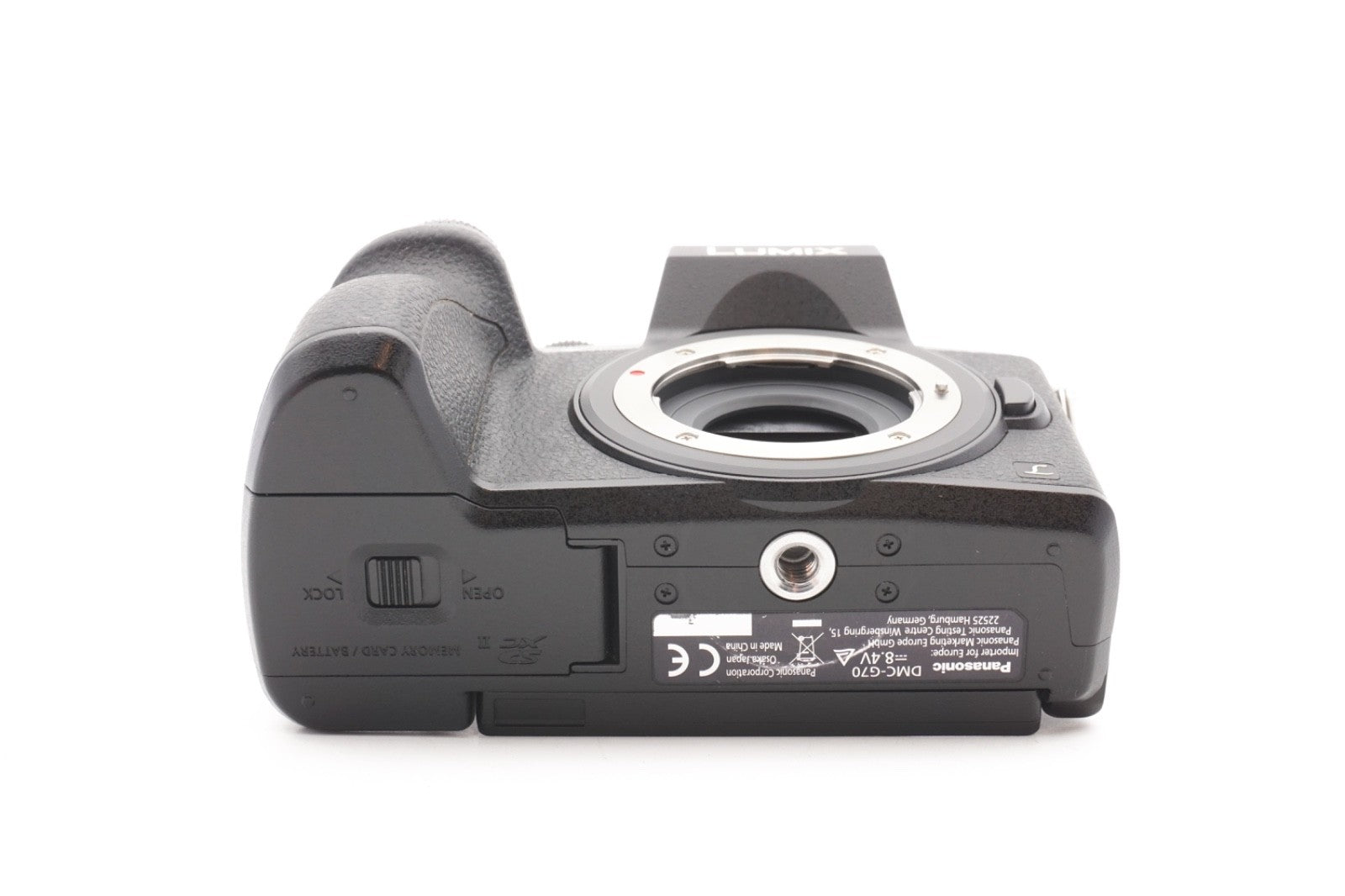 Panasonic Lumix G70 Systemkamera Digitalkamera Kamera Body – Refurbished