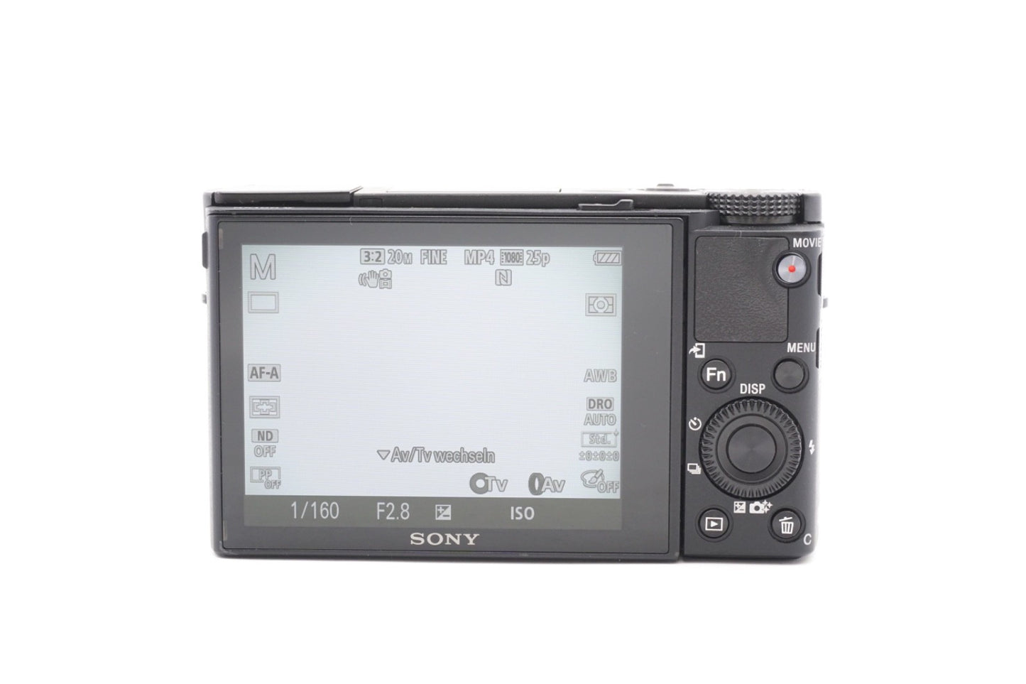 Sony RX100 Mark V M5 Digitalkamera Kompaktkamera Kamera Premium – Refurbished