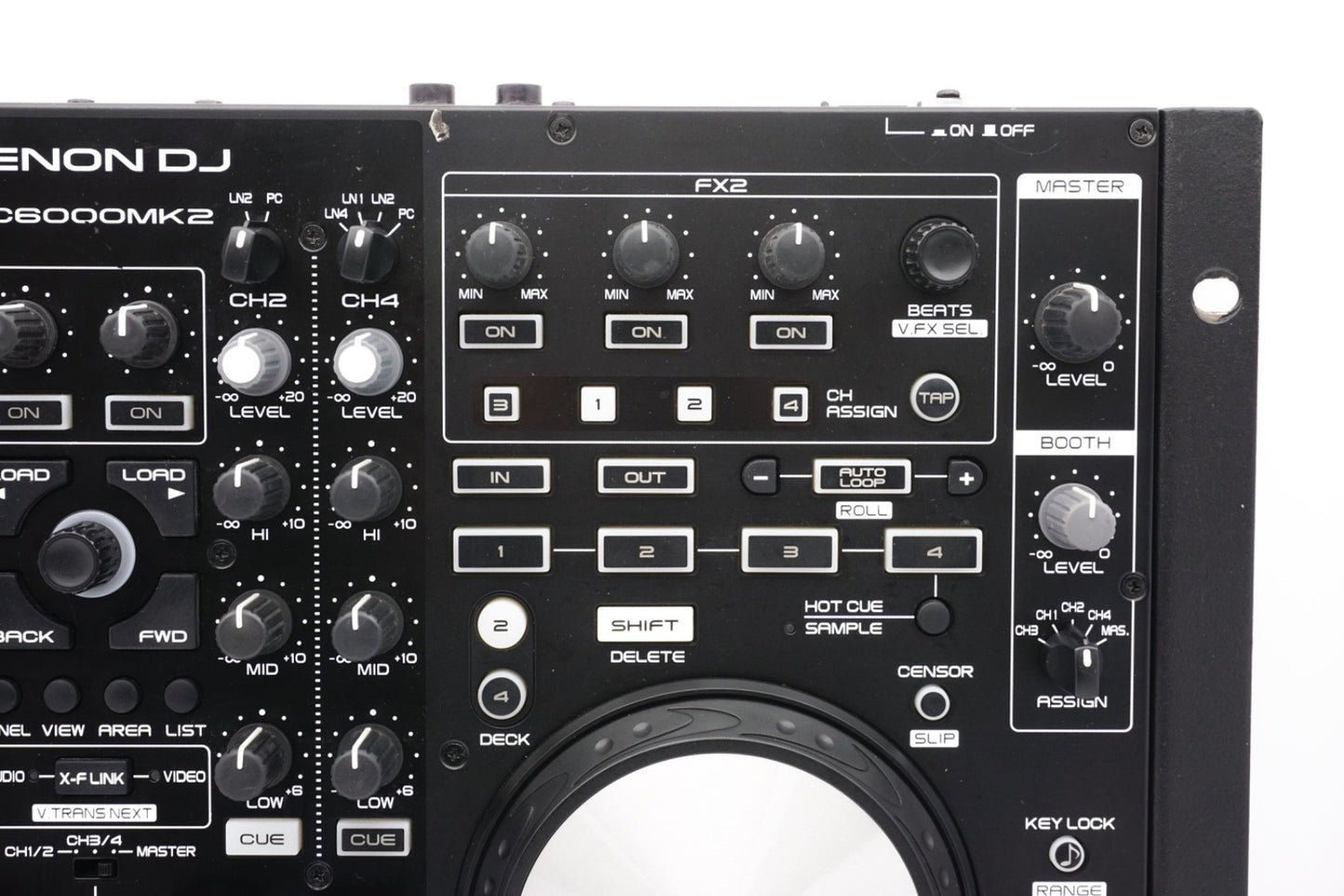 Denon DN-MC6000MK2 DJ Controller USB MIDI 4-Kanal Mixer – Refurbished