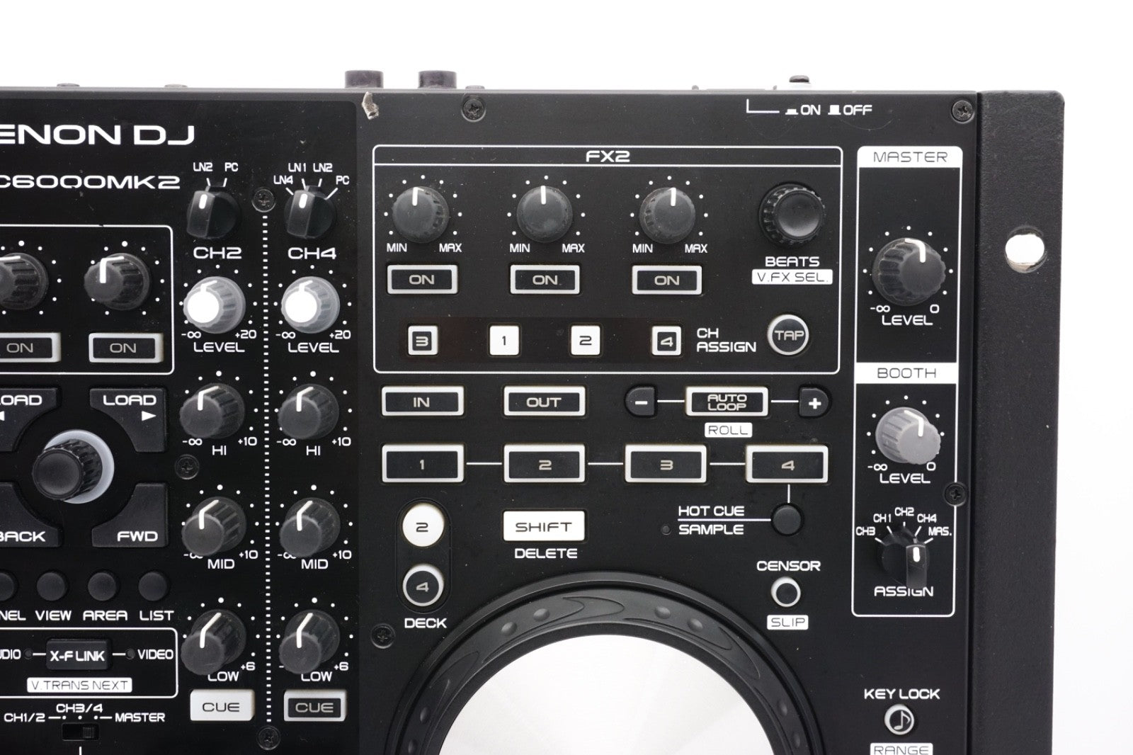 Denon DN-MC6000MK2 DJ Controller USB MIDI 4-Kanal Mixer – Refurbished