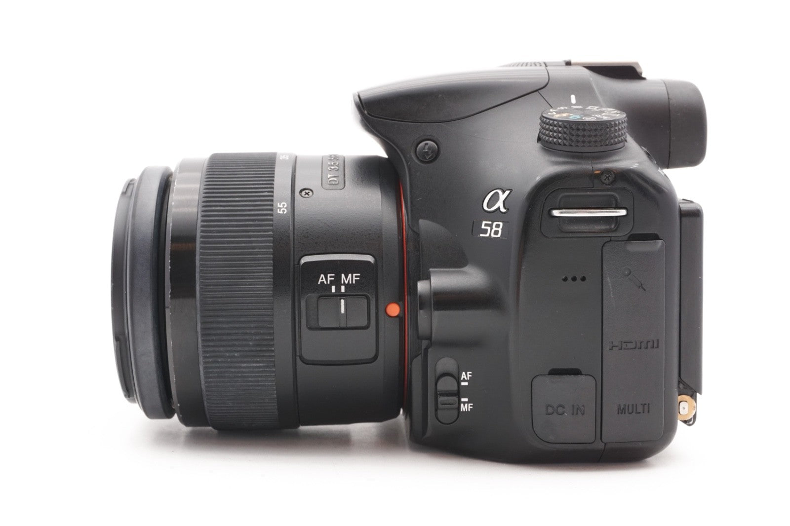 Sony Alpha A58 DSLR Kamera Kit 18-55mm - Bildstabilisator defekt – Refurbished