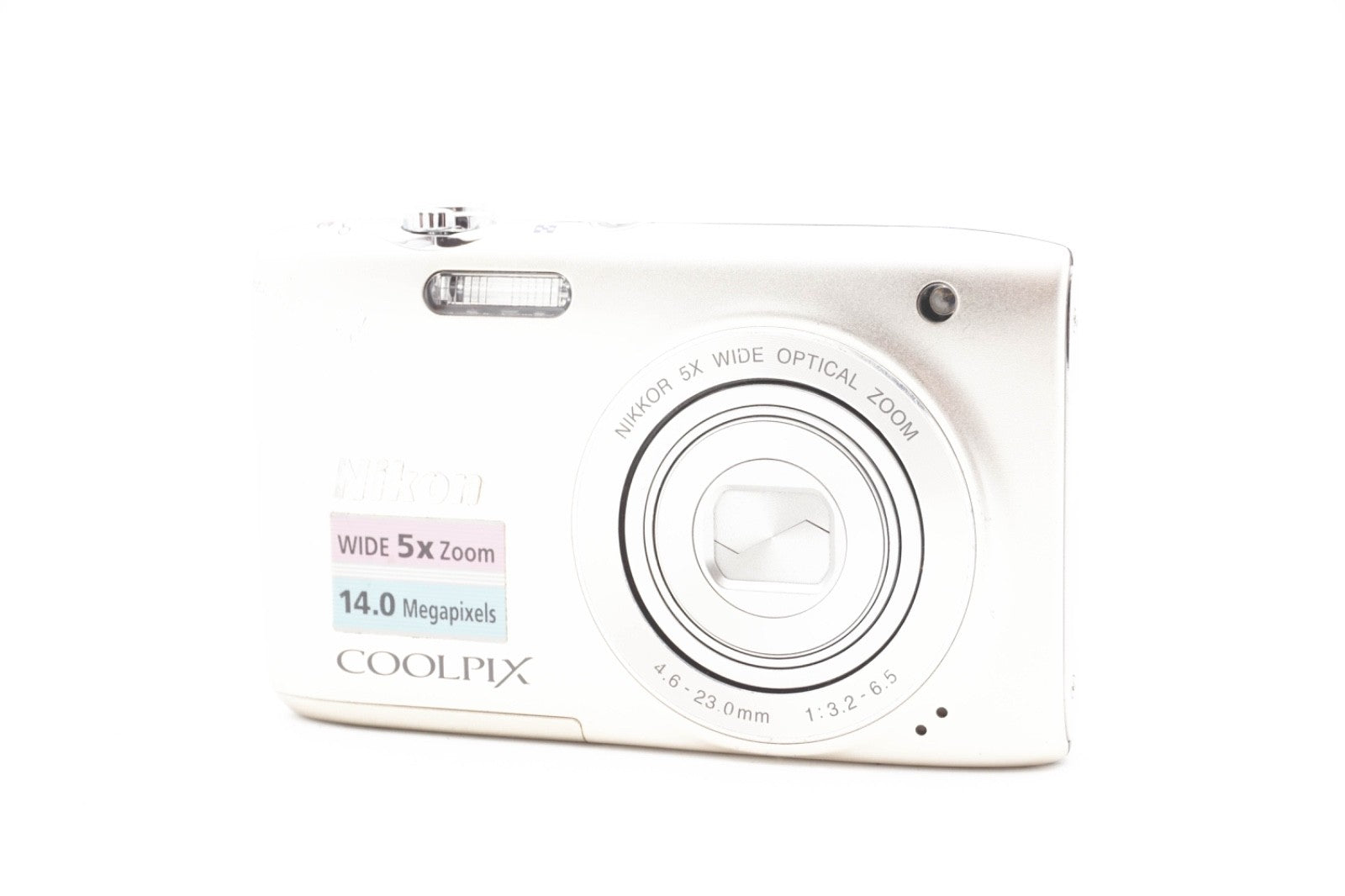 Nikon Coolpix S3100 Digitalkamera 14MP Kamera Silber Kompaktkamera - Refurbished