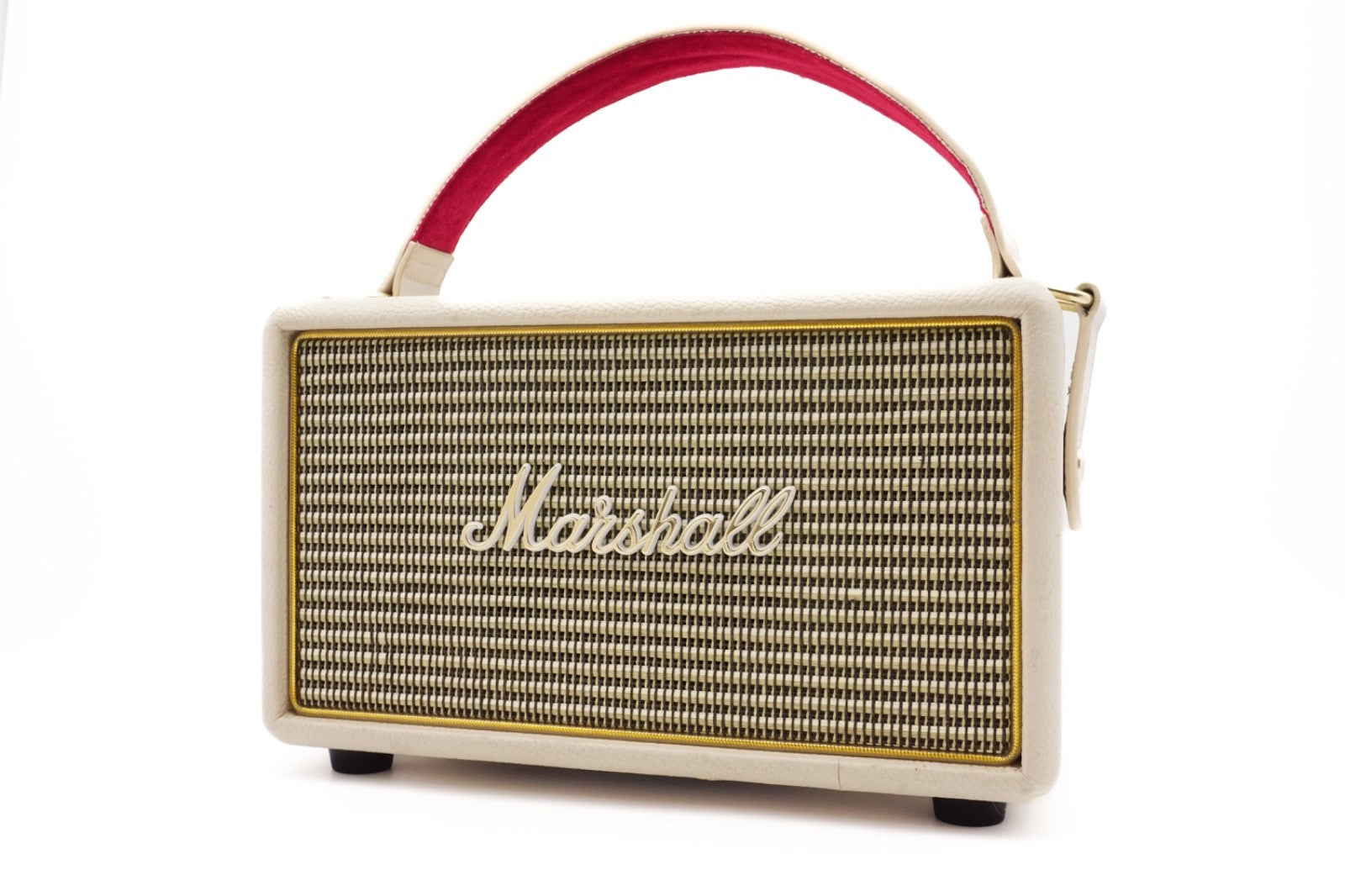 Marshall Kilburn Creme-Weiß Bluetooth Lautsprecher Box – Refurbished
