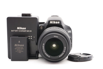 Nikon D5100 Digitalkamera + AF-S 18-55mm G VR Spiegelreflex Kamera – Refurbished
