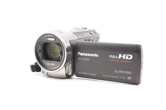 Panasonic HC-V707M  Full HD Camcorder Videokamera 1080p 21x Zoom – Refurbished