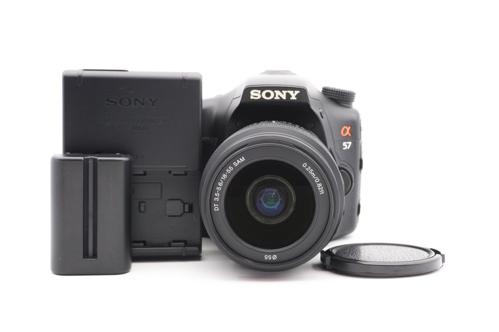 Sony Alpha A57 Digitalkamera Kamera + Sony A 18-55mm SAM Kit | Refurbished