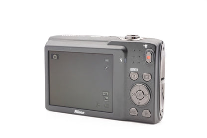 Nikon Coolpix S3100 Digitalkamera 14MP Kamera Schwarz Kompaktkamera Refurbished
