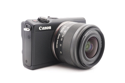 Canon EOS M100 Systemkamera Digitalkamera Kamera Kit 15-45mm Lens – Refurbished