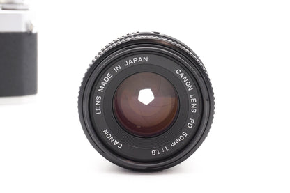 Canon AV-1 Kamera analoge Spiegelreflexkamera SLR + 35mm Objektiv - Gewartet