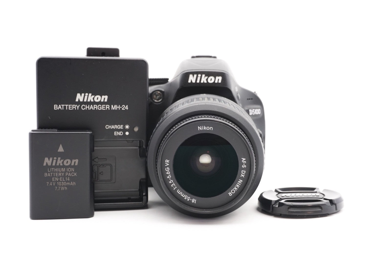 Nikon D5100 Digitalkamera + AF-S 18-55mm G VR Spiegelreflex Kamera – Refurbished