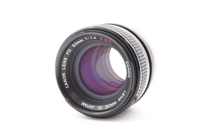 Canon FD 50mm f1.4 SSC FD Objektiv Prime Portrait Bokeh Lens AE-1 A-1 AV-1 T-90