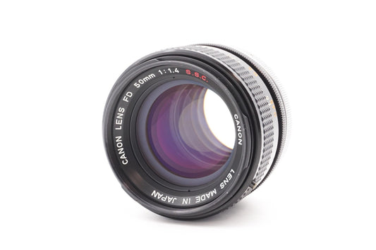 Canon FD 50mm f1.4 SSC FD Objektiv Prime Portrait Bokeh Lens AE-1 A-1 AV-1 T-90