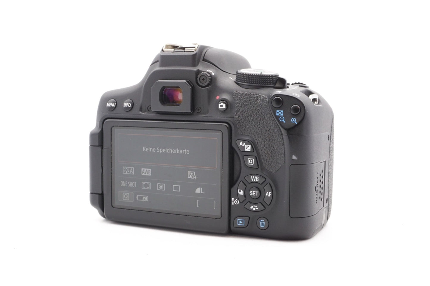 Canon EOS 750D Digitalkamera + EF-S 18-55mm IS Kamera DSLR Kit | Refurbished