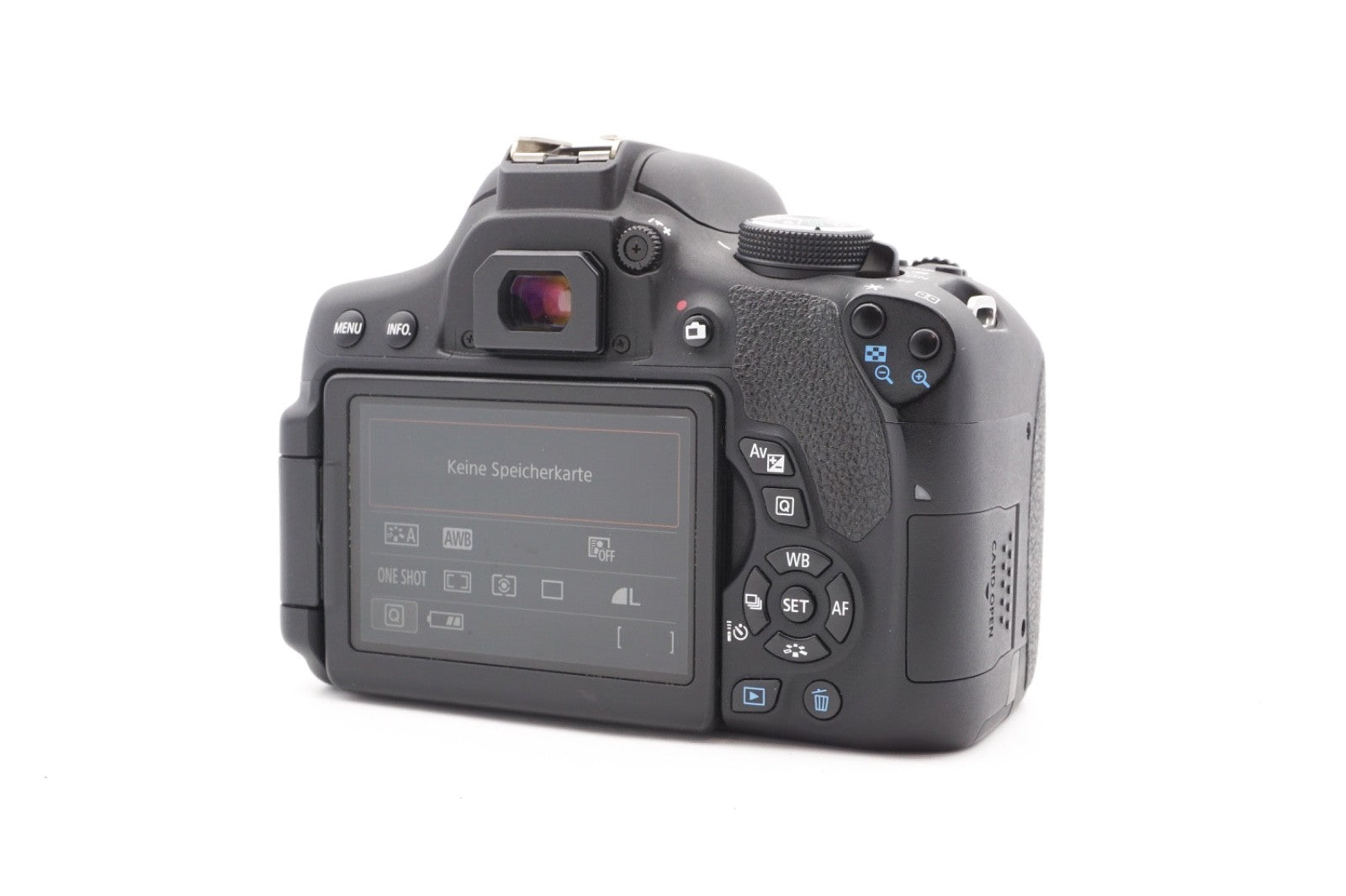 Canon EOS 750D Digitalkamera + EF-S 18-55mm IS Kamera DSLR Kit | Refurbished