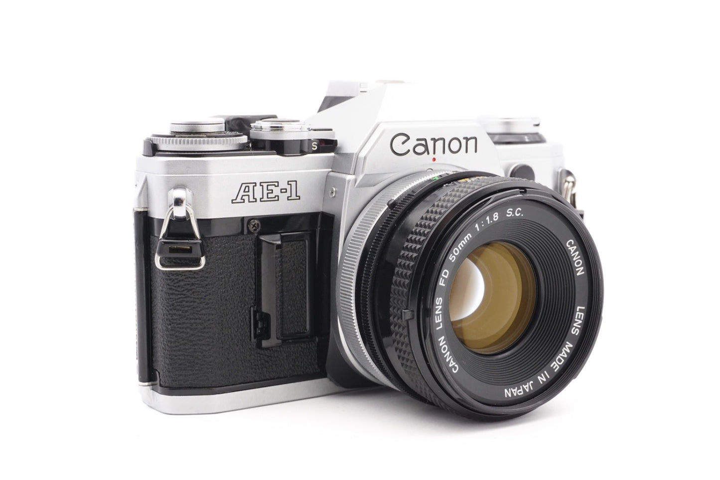 Canon AE-1 Kamera + 50mm Objektiv analoge Spiegelreflexkamera SLR - Gewartet