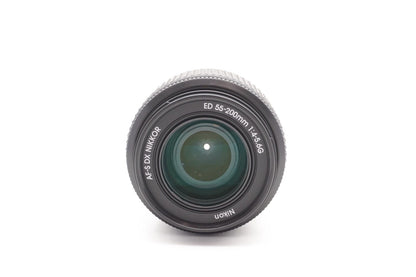 Nikon AF-S DX 55-200mm f4-5.6 G ED Zoom Objektiv Lens Nikkor Digital SLR DSLR