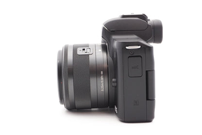 Canon EOS M50 Digitalkamera Systemkamera Kamera + EF-M 15-45mm STM – Refurbished