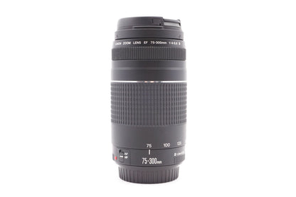 Canon EF 75-300mm f4-5.6 III Objektiv Zoom Telezoom Reisezoom Lens | Refurbished