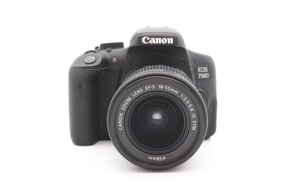 Canon EOS 750D Digitalkamera + EF-S 18-55mm IS STM Kamera DSLR Kit | Refurbished