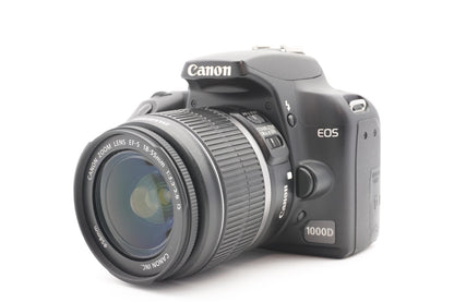 Canon EOS 1000D DSLR Digitalkamera Kamera Kit 18-55mm Objektiv – Refurbished