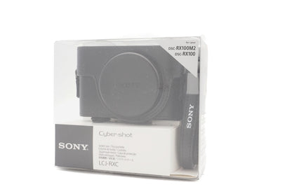 Sony LCJ-RXC RXK Kameratasche Leder Case für RX100 I II III IV M1 M2 M3 M4