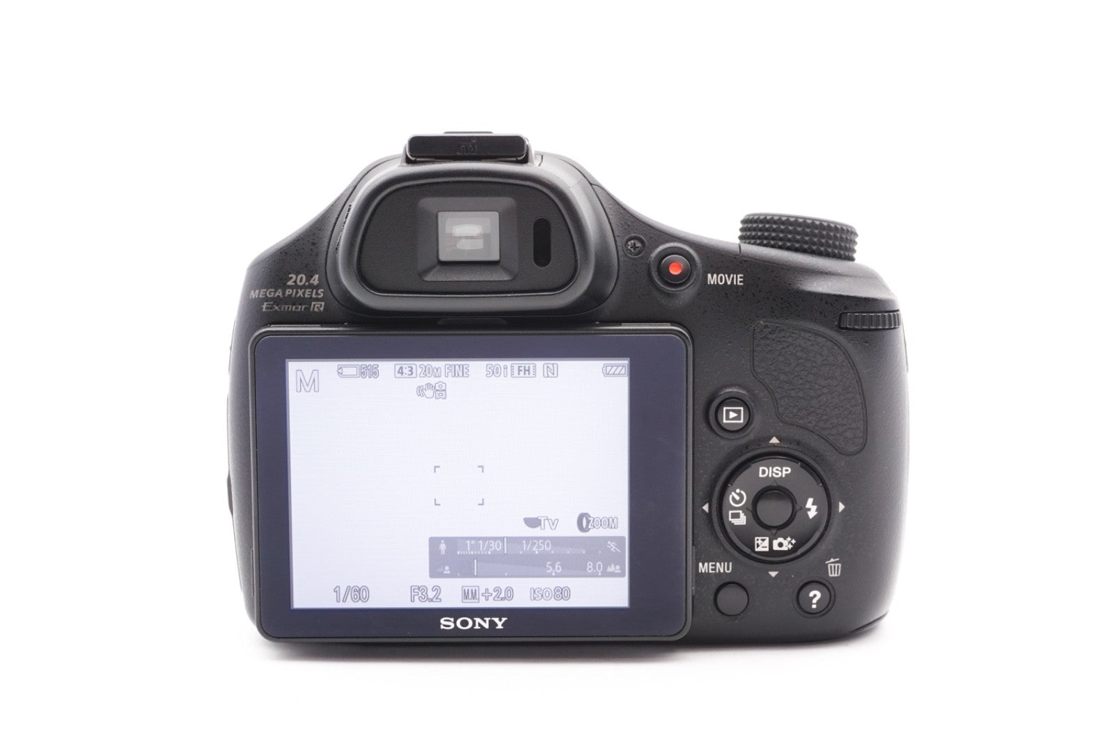 Sony CyberShot DSC-HX400V Digitalkamera 50x Zoom Bridgekamera - Refurbished