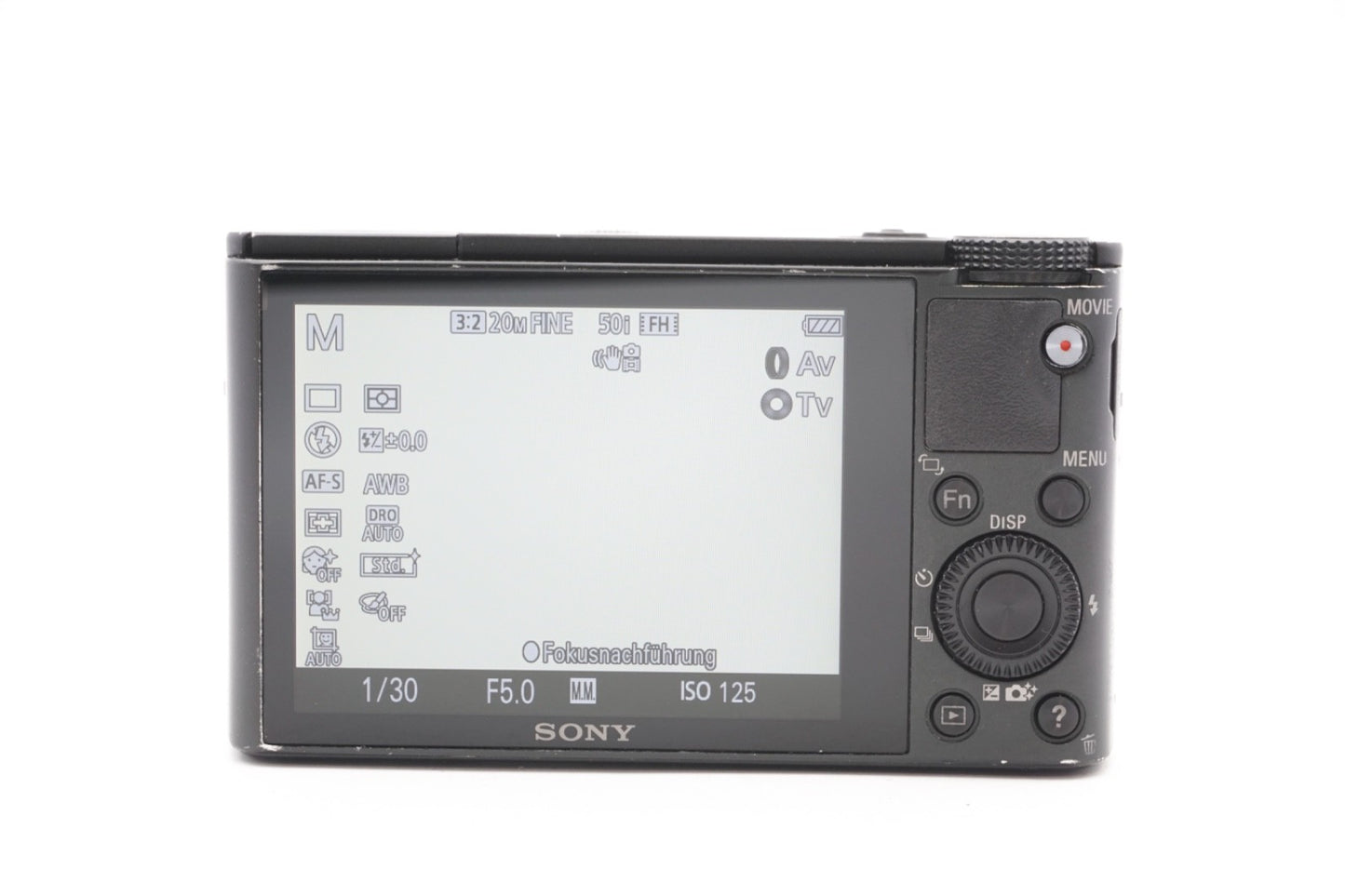 Sony DSC-RX100 Digitalkamera Kamera Kompaktkamera CyberShot Zoom  - Refurbished