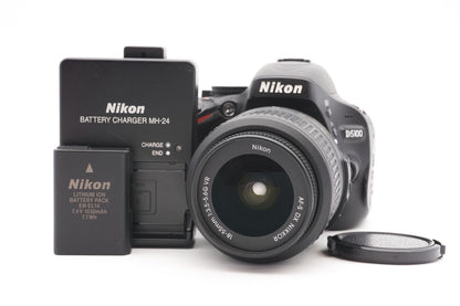 Nikon D5100 Digitalkamera Kamera DSLR + AF-S 18-55mm G VR Objektiv – Refurbished