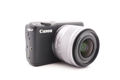 Canon EOS M10 Systemkamera Digitalkamera Kamera Kit 15-45mm Lens – Refurbished
