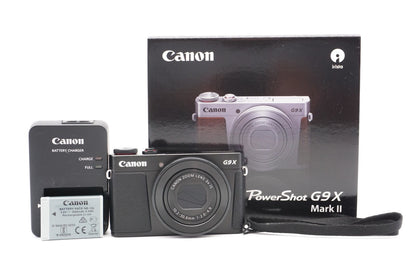 Canon PowerShot G9 X Mark II M2 Digitalkamera Kompaktkamera Kamera – Refurbished