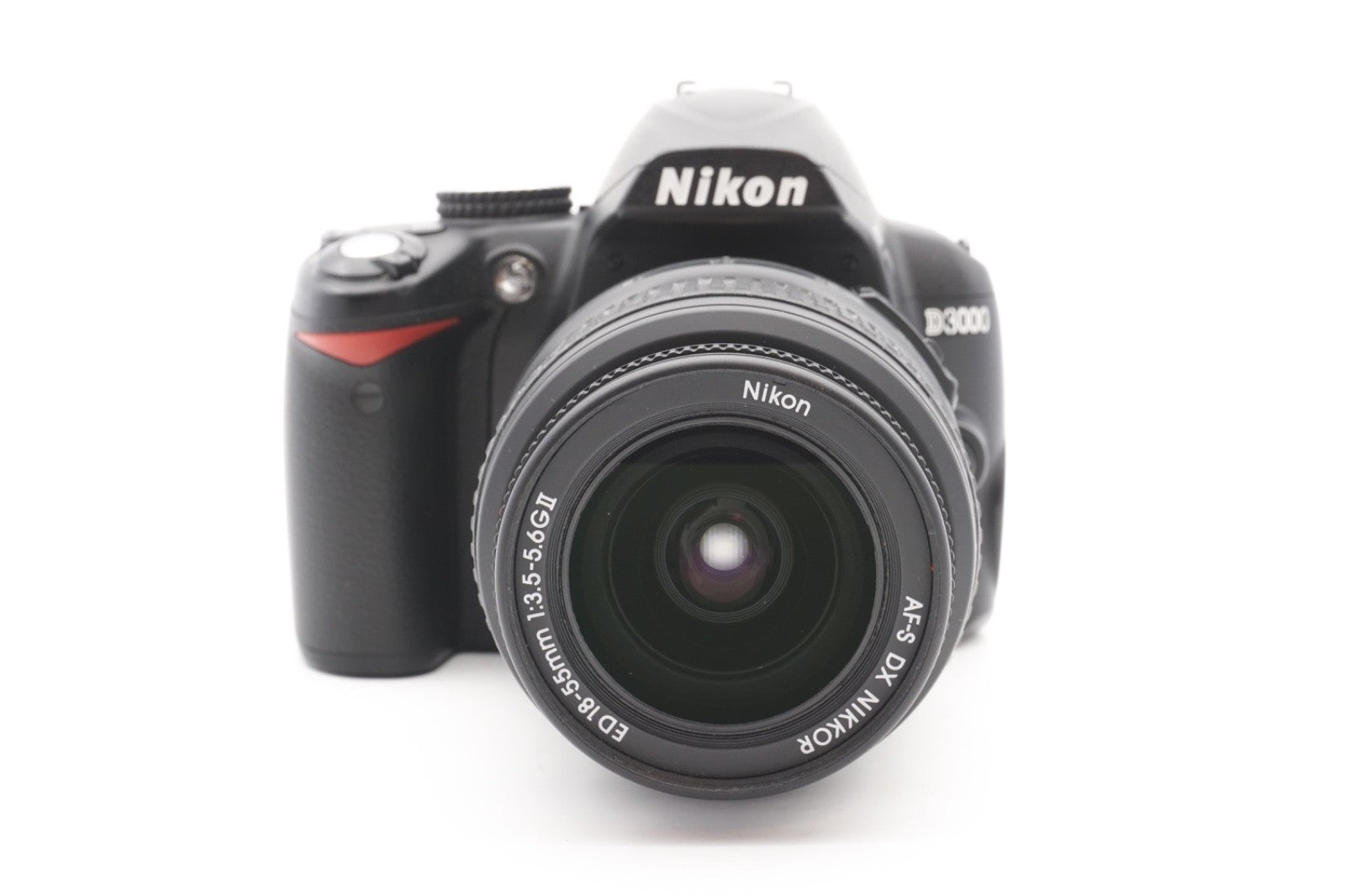 Nikon D3000 DSLR Digitalkamera Kamera Kit AF-S DX 18-55mm Objektiv – Refurbished