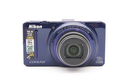 Nikon Coolpix S9300 Digitalkamera Kamera Kompaktkamera 18x Zoom - Refurbished