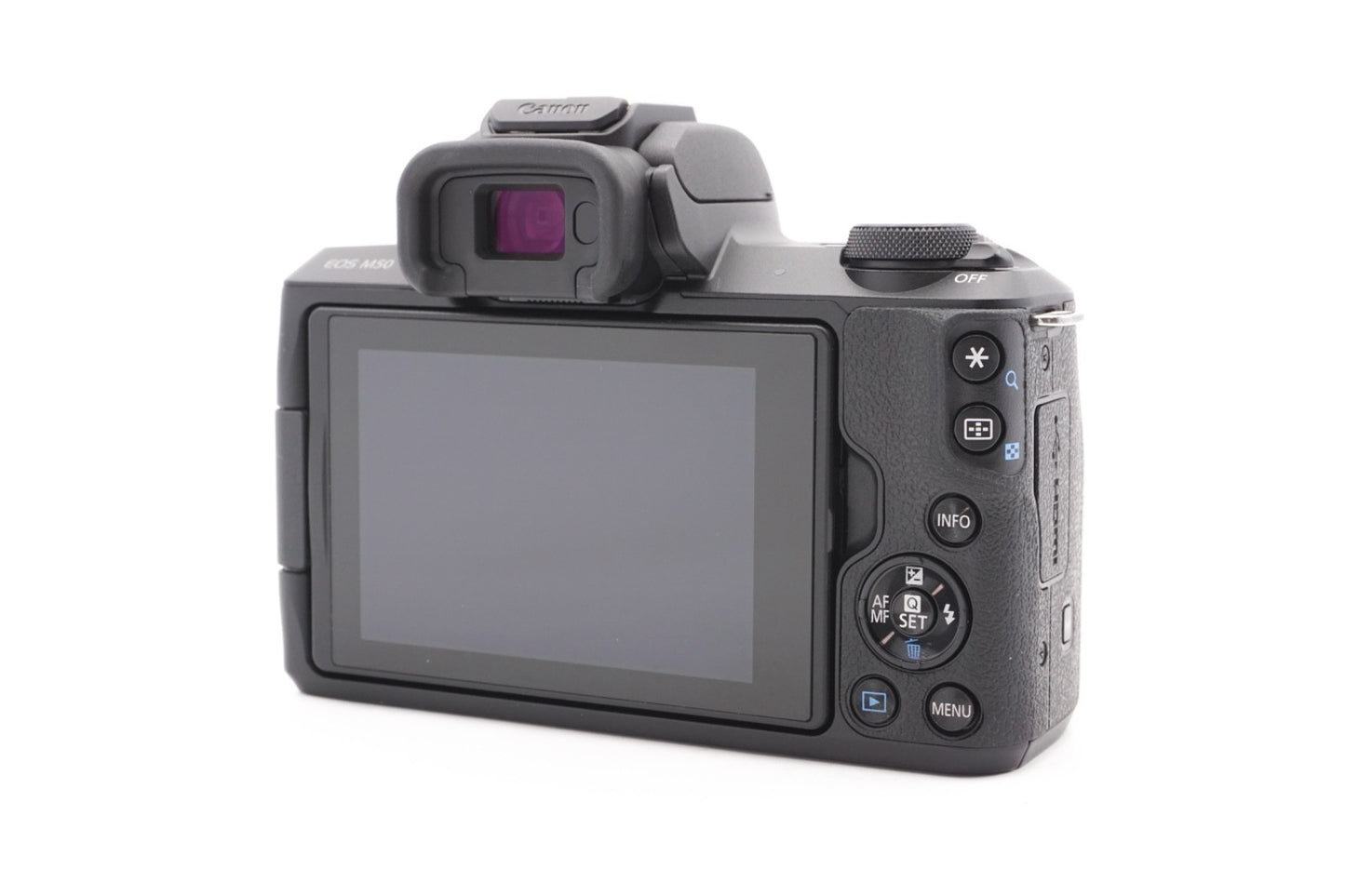 Canon EOS M50 Digitalkamera Systemkamera Kamera + EF-M 15-45mm STM – Refurbished
