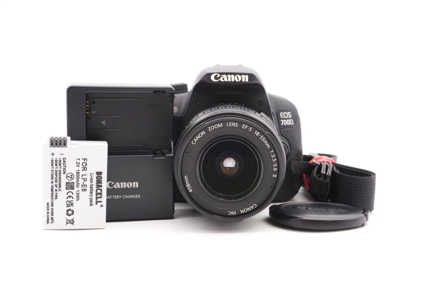 Canon EOS 700D Digitalkamera DSLR Kamera + EF-S 18-55mm II Kit | Refurbished