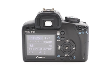Canon EOS 1000D DSLR Digitalkamera Kamera Kit 18-55mm Objektiv – Geprüft