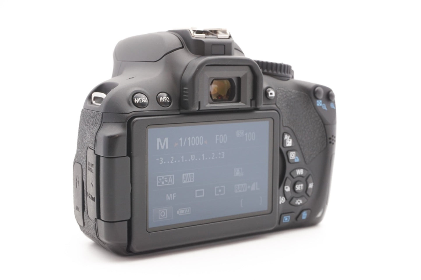 Canon EOS 650D Digitalkamera Body DSLR Spiegelreflex Kamera – Refurbished