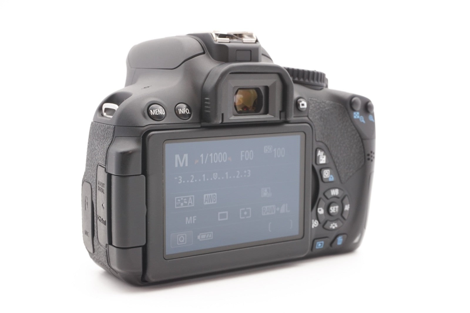 Canon EOS 650D Digitalkamera Body DSLR Spiegelreflex Kamera – Refurbished