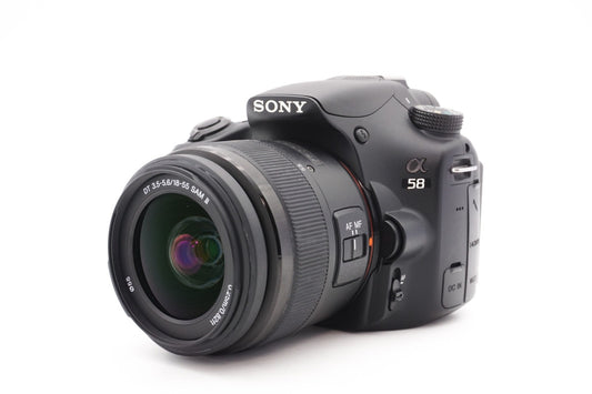 Sony Alpha A58 Digitalkamera + Sony A 18-55mm SAM II Kamera Kit | Refurbished