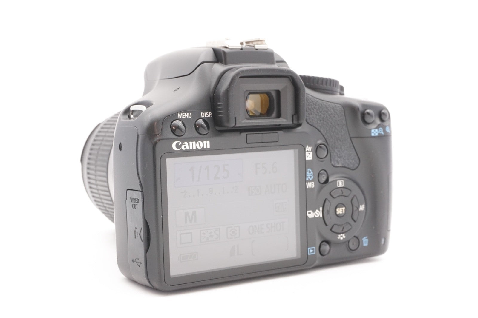 Canon EOS 450D DSLR Digitalkamera Kamera Kit 18-55mm IS Objektiv – Refurbished